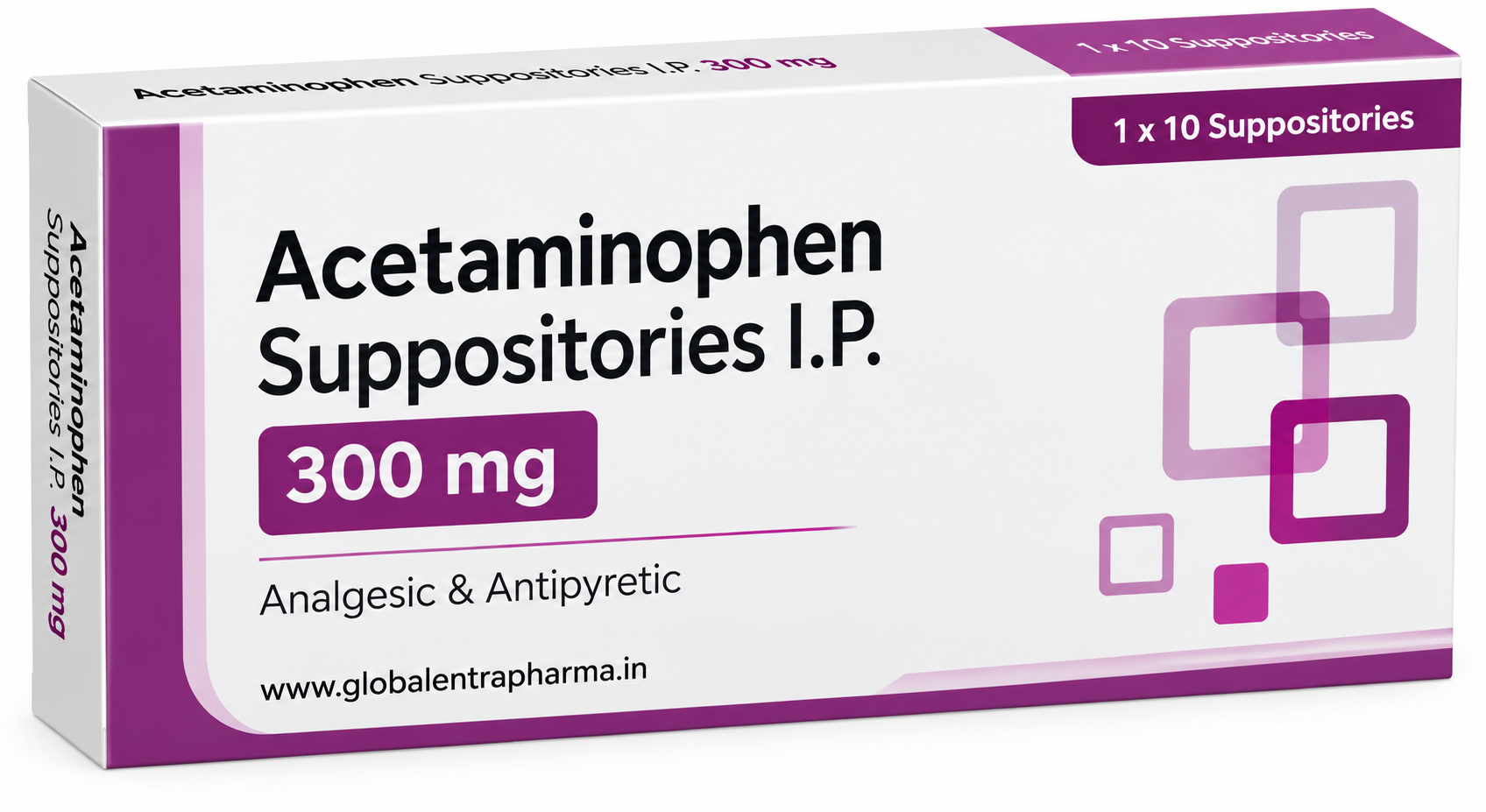Acetaminophen Suppositories Manufacturer